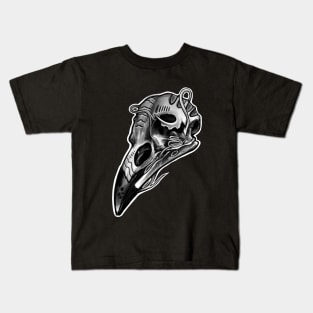 Biomechanical eagle Kids T-Shirt